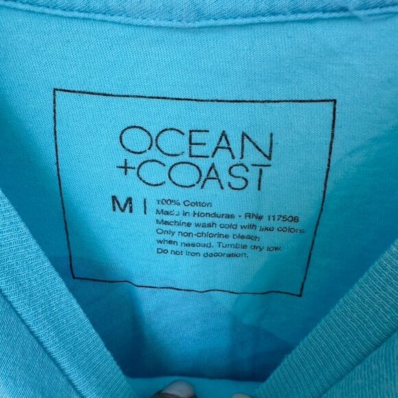 Ocean and Coast Men's Printed Mahi Fish Logo Tee Shirt SZ M - Picture 8 of 9